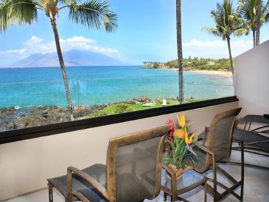 Ocean front balcony